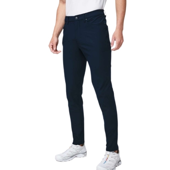 Lululemon ABC Pant Slim *Warpstreme 30" In True Navy (First Release) Size 31 - Picture 1 of 14